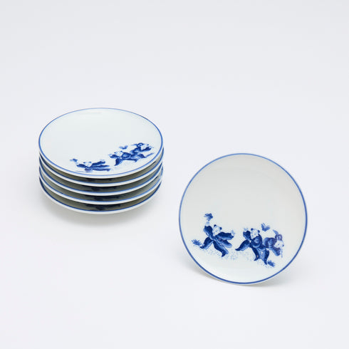 【宝園】小皿 唐子絵