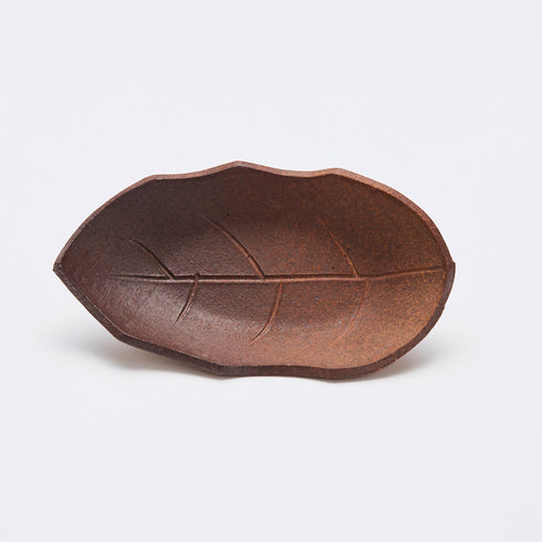 【西の谷窯】葉っぱ型皿