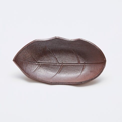 【西の谷窯】葉っぱ型皿