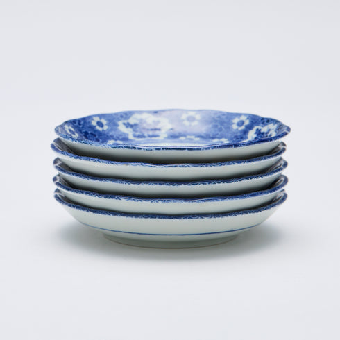 【美濃窯寺河戸瑞浪村】小皿