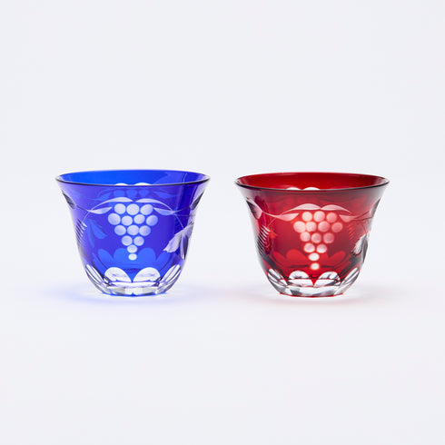 【江戸切子】ぐい呑み ペア