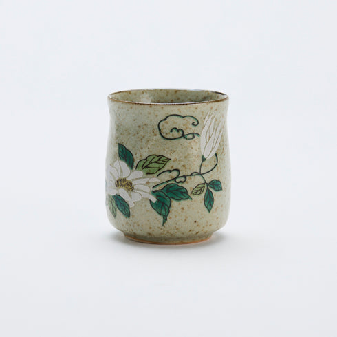 【九谷松月】夫婦湯呑み